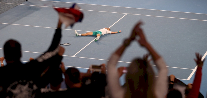 Djokovic thrashes Medvedev for record-extending ninth Australian Open title