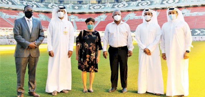 Seychelles President visits Al Bayt Stadium