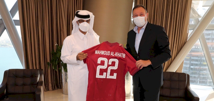 QFA President meets Al Ahly Chairman