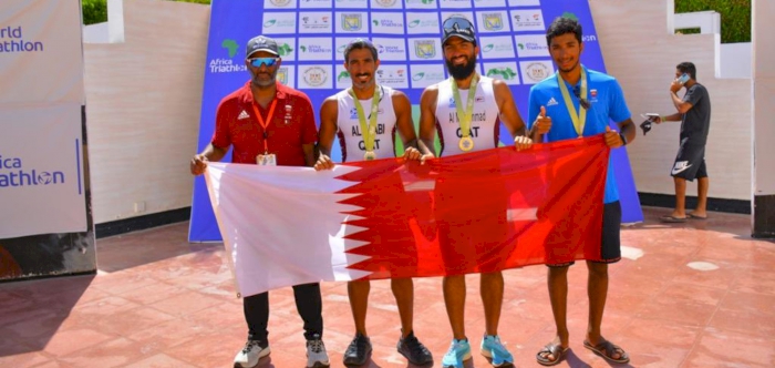 Qatar claim Silver and Gold at the Arab Triathlon Championship 