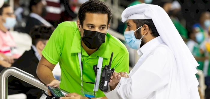 Hundreds of volunteers help to deliver successful FIFA Arab Cup™ qualifiers