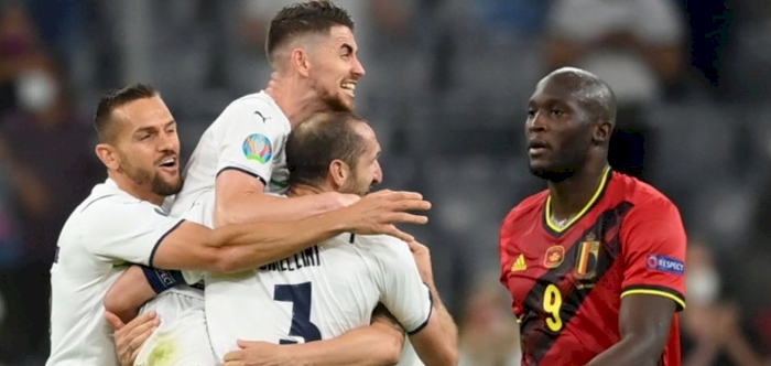 Italy reach semis with 2-1 win over Belgium