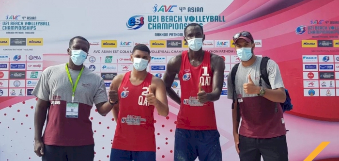 Team Qatar duo qualify to FIVB U21 Beach Volleyball Championships