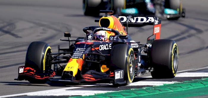 ‘Blame Hamilton’: Verstappen out of British Grand Prix after first-lap collision