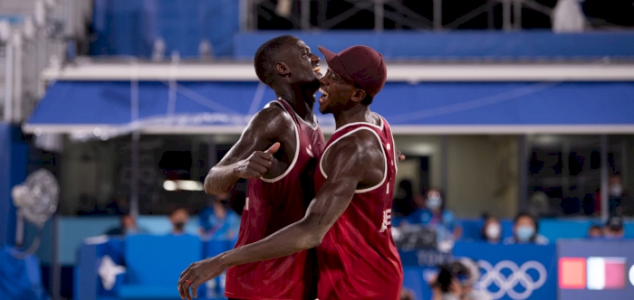 Qatar Beach Volleyball Team Advance to Quarter-Finals at Tokyo 2020