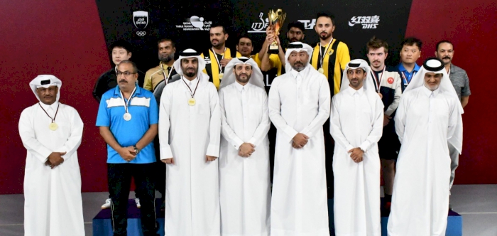 Qatar SC are crowned Table Tennis Federation Champions