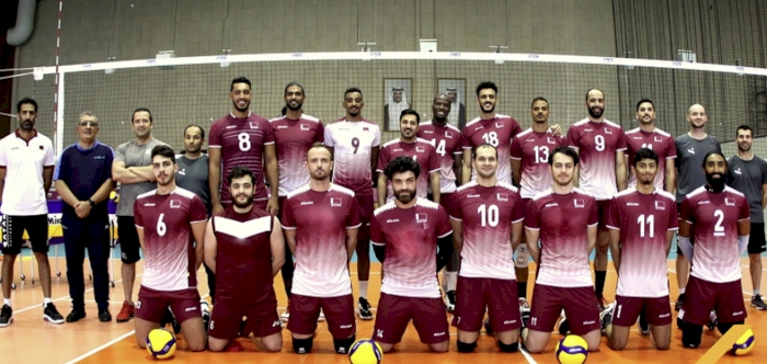 Team Qatar tune up for Asian Men’s Volleyball Championships