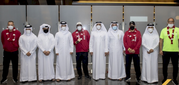 Team Qatar Paralympic champions return home to a warm welcome