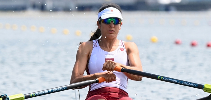 Qatar Sailing and Rowing Federation Honors Tala Abu Jbara