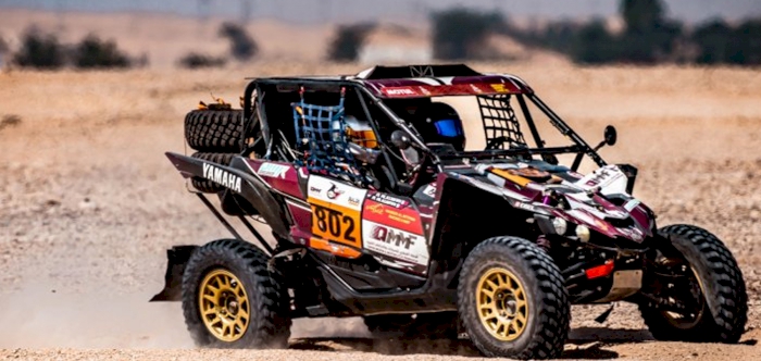 Chalmers, Al Tuwaijri and Al Kuwari top second desert stage standings of Qatar International Baja