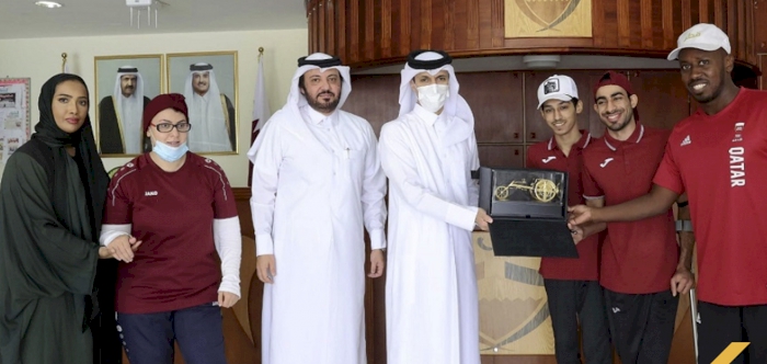 QOC Secretary General inaugurates IPC Athletics World Championships Exhibition