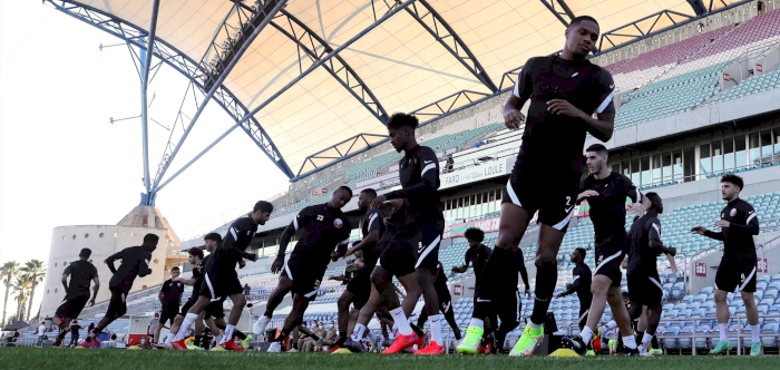 Team Qatar conclude training to face Portugal in World Cup European qualifiers on Saturday