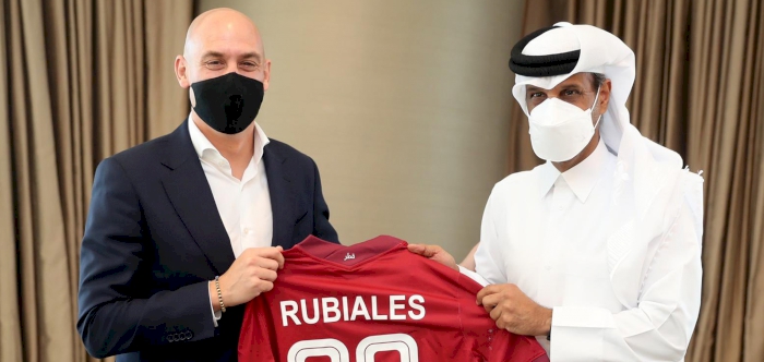 QFA PRESIDENT MEETS SPANISH COUNTERPART