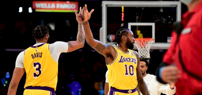 NBA roundup: Lakers, without LeBron, edge Spurs in OT