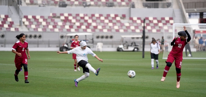 Qatar organises friendly match for Afghanistan national women’s team at FIFA World Cup™ stadium