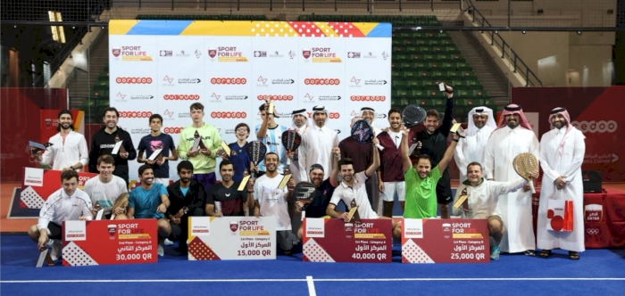 QOC concludes the third Padel Tournament