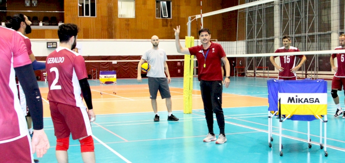 QATAR MEN’S VOLLEYBALL TEAM PREPARES TO PARTICIPATE IN THE THIRD GULF SPORTS GAMES