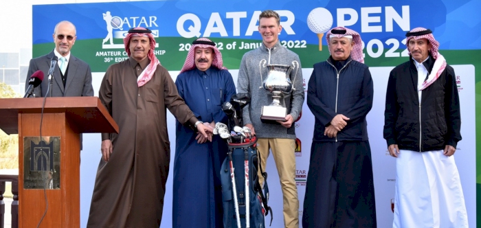 Mikkel Mathiesen captures Qatar Open Golf title