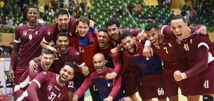 Qatar eye title clash with win over Iran