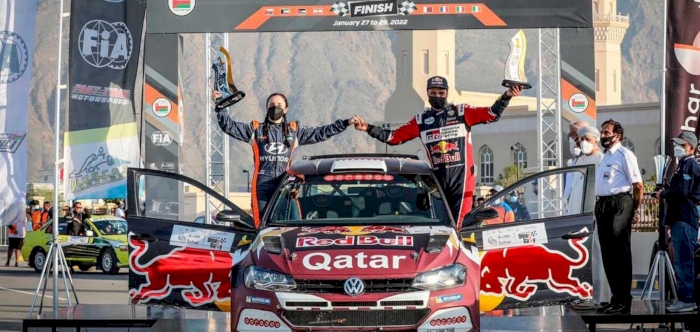 Al-Attiyah and Sanchez seal the victory at Oman Rally Sohar International 2022