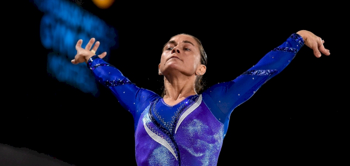 Ageless Oksana qualifies for vault final