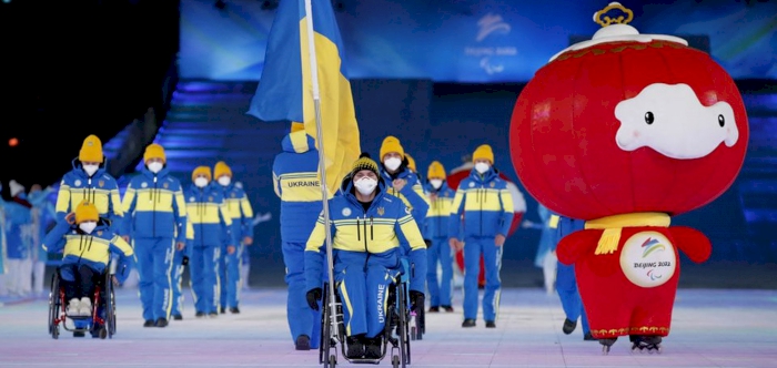 Ukrainian contingent gets warm welcome as Winter Games open in Beijing