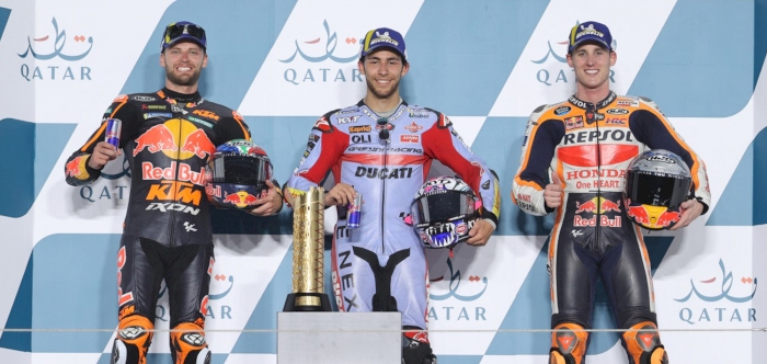 Bastianini storms to first MotoGP win in Qatar