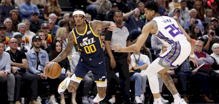 NBA roundup: Jordan Clarkson erupts for 45 as Jazz outscore Kings