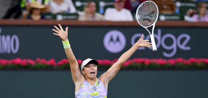 Iga Swiatek beats Maria Sakkari to win Indian Wells title