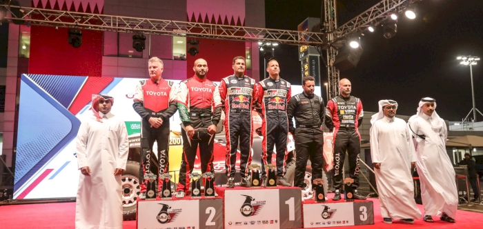 Al-Attiyah and Dabrowski captured the title at Qatar international Baja