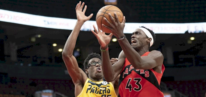 NBA roundup: Host Raptors rout Pacers in fire-delayed game