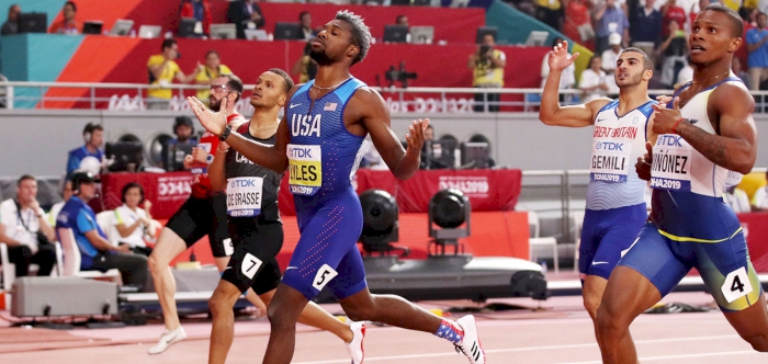 De Grasse, Lyles and Kerley set for 200m showdown in Doha