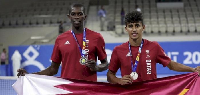 Nawaf and Shannan win doubles silver medal