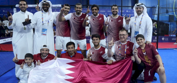 GCC Games: Qatar padel team wins gold medal in Kuwait