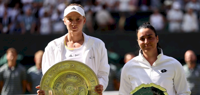 Wimbledon: Elena Rybakina beats Ons Jabeur in women