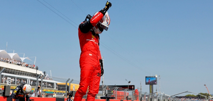 Leclerc on pole ahead of Verstappen for French GP