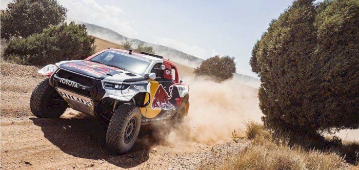 Defending champion Al Attiyah off to a blazing start at Baja Aragon