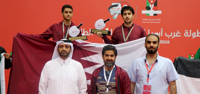 Qatar takes home 15 medals at West Asian Table Tennis Chmapionship 