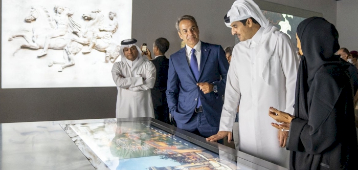 HH the Amir, Greek Prime Minister Visit Qatar Olympic and Sports Museum