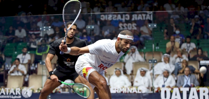 ElShorbagy, Crouin to clash in Qatar Classic final