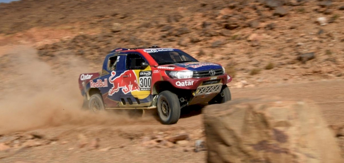 Qatar’s al-Attiyah claims stage 3, Frenchman Chicherit takes lead