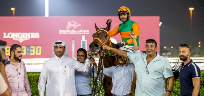 Al Shomos wins Al Hamla Cup; treble for trainer Kobeissi