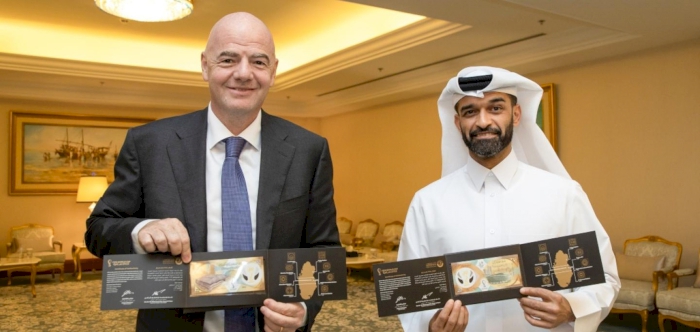 Qatar Central Bank unveils FIFA World Cup Qatar 2022™ commemorative banknote