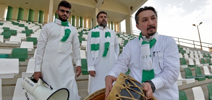 Travel-weary Saudi superfan awaits World Cup at 