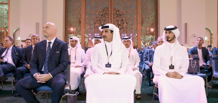 Amir participates in the Executive Summit of the International Federation of Football Associations