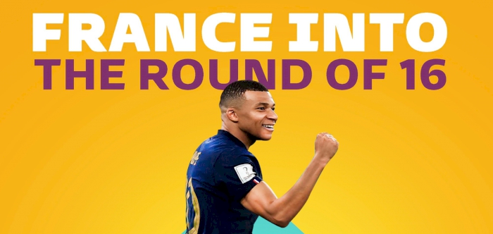 Mbappe Fires France Into Round of 16