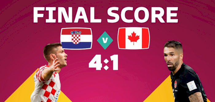 Croatia Defeat Canada 4-1.