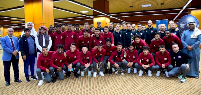 Gulf 25: Qatar Football Team Arrives in Basra