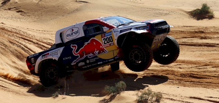 Al-Attiyah tightens grip on Dakar lead but Sanders suffers