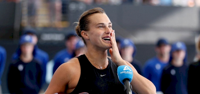 Sabalenka stops qualifier Noskova to seal Adelaide title